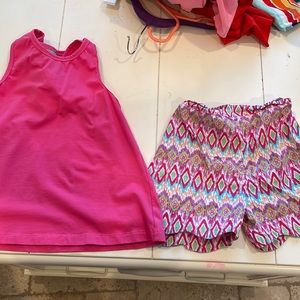 100% cotton shorts and swing top set